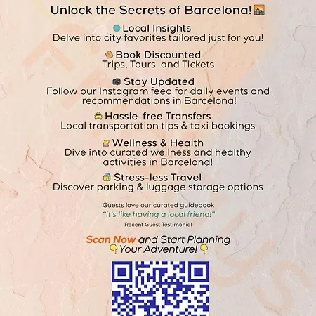 Gracia Monthly 1br Sunny Private Terrace Barcelona